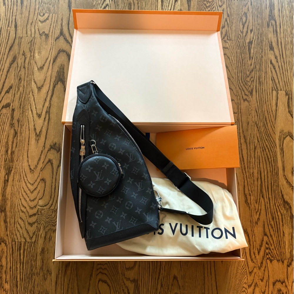 Louis Vuitton Black Duo Slingbag